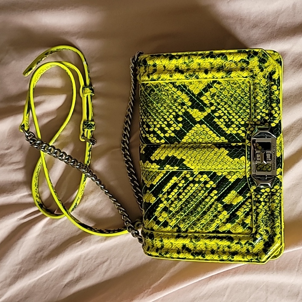 Rebecca Minkoff Neon Snake Pattern Bag